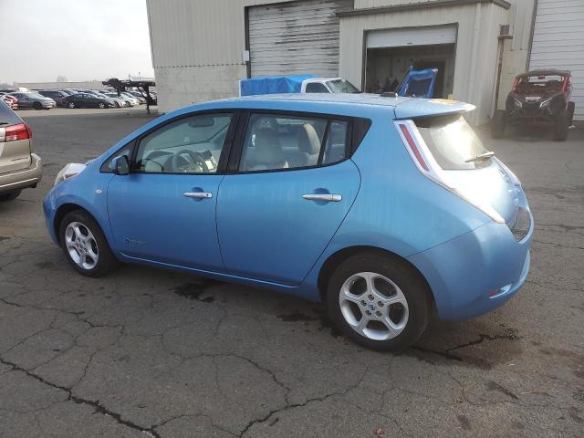 JN1AZ0CP3BT000887 - 2011 NISSAN LEAF SV BLUE photo 2