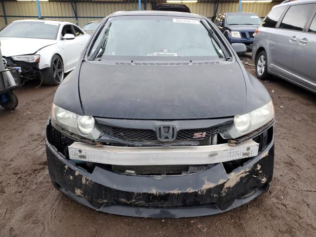 2HGFA55589H703459 - 2009 HONDA CIVIC SI BLACK photo 5