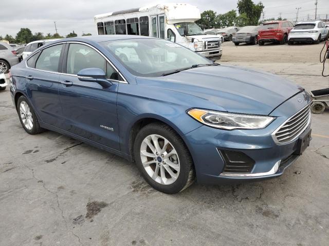 3FA6P0MU0KR208925 - 2019 FORD FUSION SEL Mavi foto 4