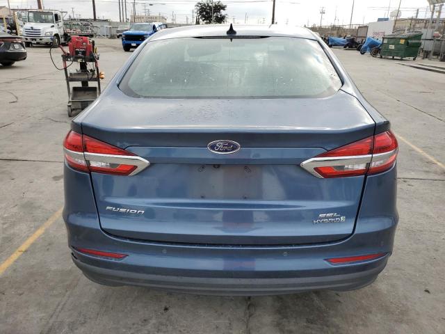 3FA6P0MU0KR208925 - 2019 FORD FUSION SEL Mavi foto 6
