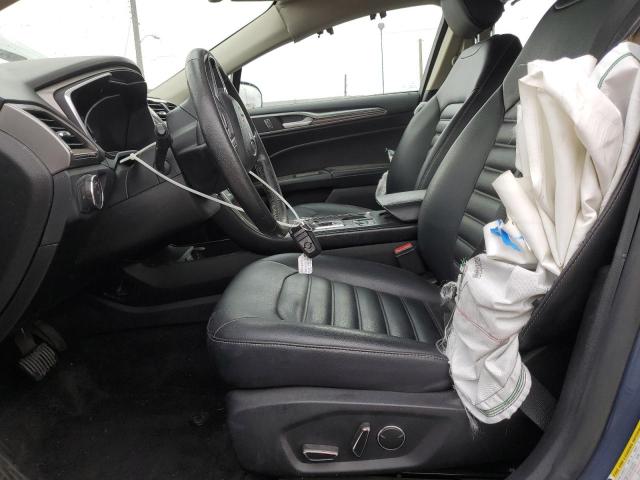 3FA6P0MU0KR208925 - 2019 FORD FUSION SEL Mavi foto 7