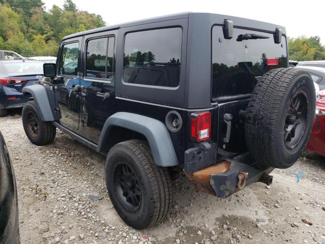 1C4BJWDG5FL768242 - 2015 JEEP WRANGLER U SPORT Қара фото 2