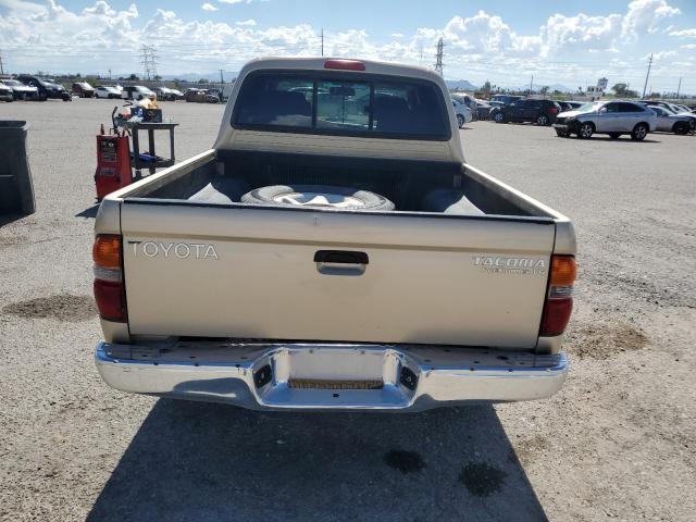 5TEGN92N92Z098641 - 2002 TOYOTA TACOMA DOUBLE CAB PRERUNNER GOLD photo 6