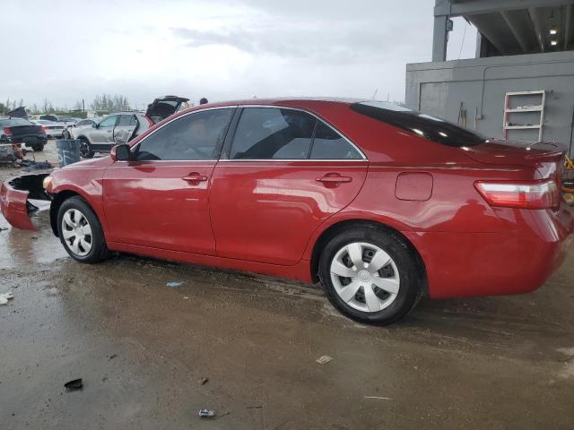 4T1BE46K67U161459 - 2007 TOYOTA CAMRY CE RED photo 2
