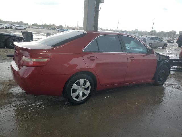 4T1BE46K67U161459 - 2007 TOYOTA CAMRY CE RED photo 3