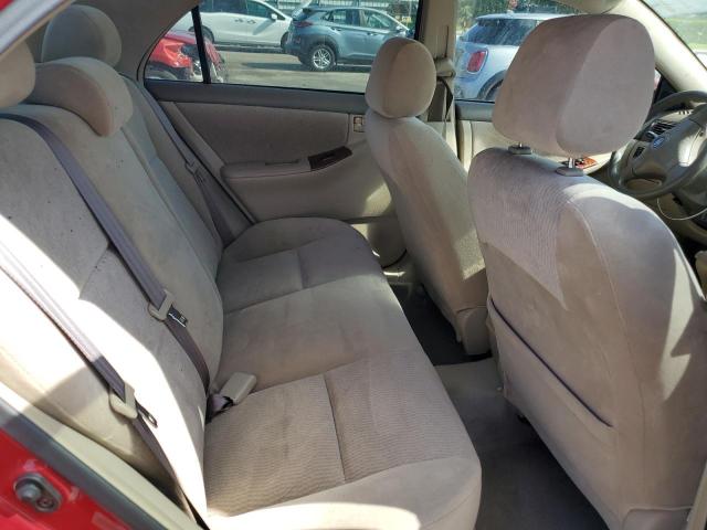 1NXBR32E15Z370264 - 2005 TOYOTA COROLLA CE RED photo 10