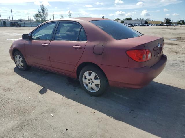 1NXBR32E15Z370264 - 2005 TOYOTA COROLLA CE RED photo 2