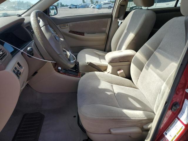 1NXBR32E15Z370264 - 2005 TOYOTA COROLLA CE RED photo 7