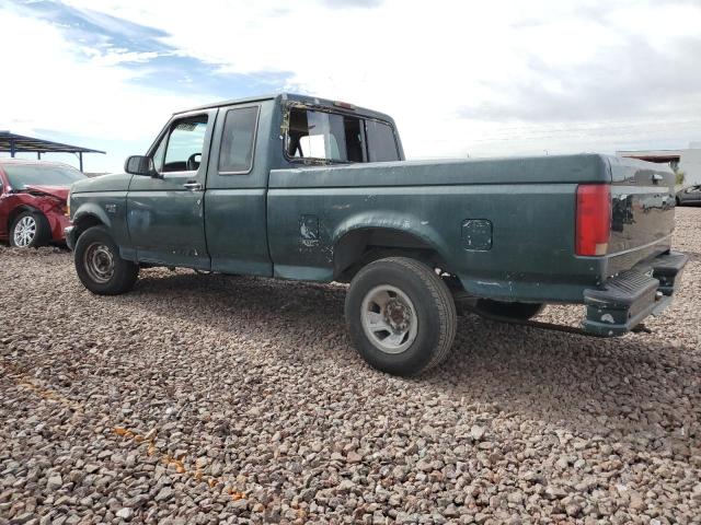 1FTEX15Y9SKA39456 - 1995 FORD F150 GREEN photo 2