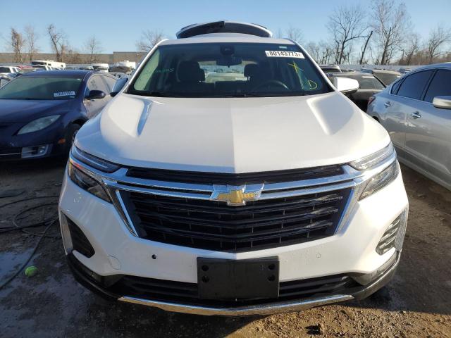 3GNAXKEV3NS205917 - 2022 CHEVROLET EQUINOX LT WHITE photo 5