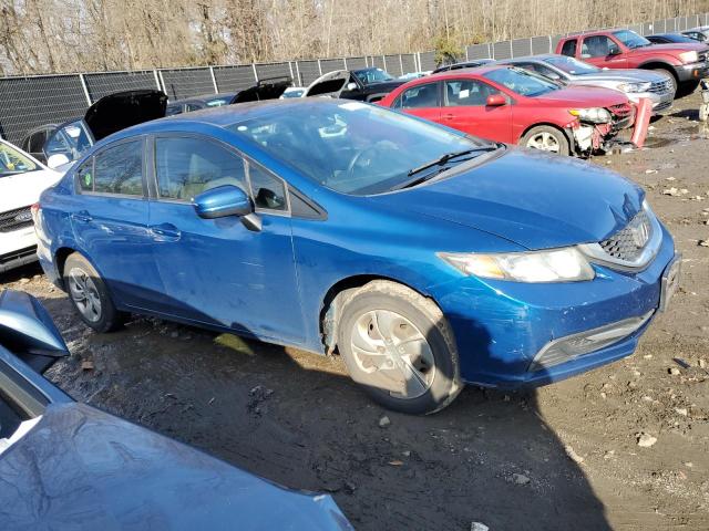 2HGFB2F5XFH504127 - 2015 HONDA CIVIC LX BLUE photo 4