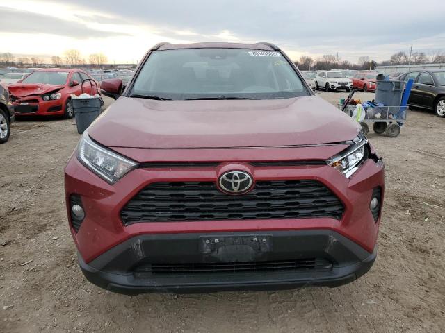 2T3P1RFV7MW227318 - 2021 TOYOTA RAV4 XLE BURGUNDY photo 5