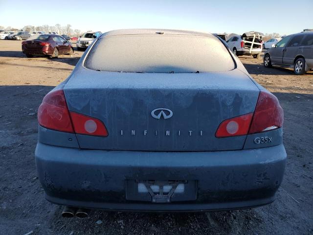 JNKCV51F16M614814 - 2006 INFINITI G35 BLUE photo 6