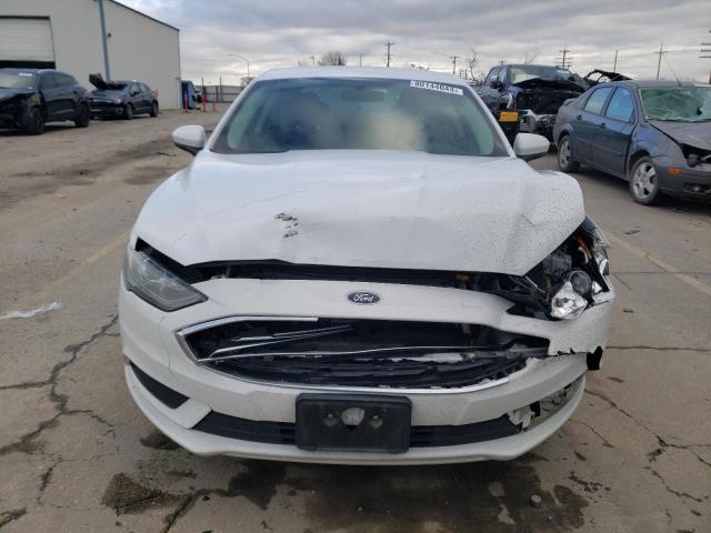 3FA6P0LU0JR188157 - 2018 FORD FUSION SE HYBRID WHITE photo 5