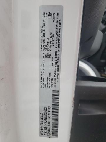 3C6TRVDG2LE135023 - 2020 RAM PROMASTER 2500 HIGH 白色 照片 12