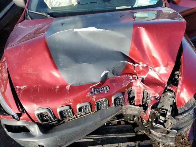 1C4PJMBB7HW536146 - 2017 JEEP CHEROKEE TRAILHAWK RED photo 12