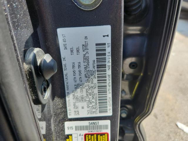 5TFAZ5CN8HX036133 - 2017 TOYOTA TACOMA DOUBLE CAB Graphite photo 12