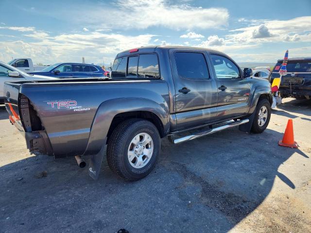 5TELU4EN2AZ689540 - 2010 TOYOTA TACOMA DOUBLE CAB GRAY photo 3