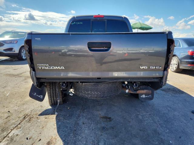 5TELU4EN2AZ689540 - 2010 TOYOTA TACOMA DOUBLE CAB GRAY photo 6