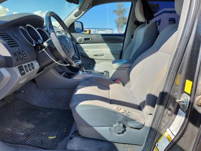 5TELU4EN2AZ689540 - 2010 TOYOTA TACOMA DOUBLE CAB GRAY photo 7