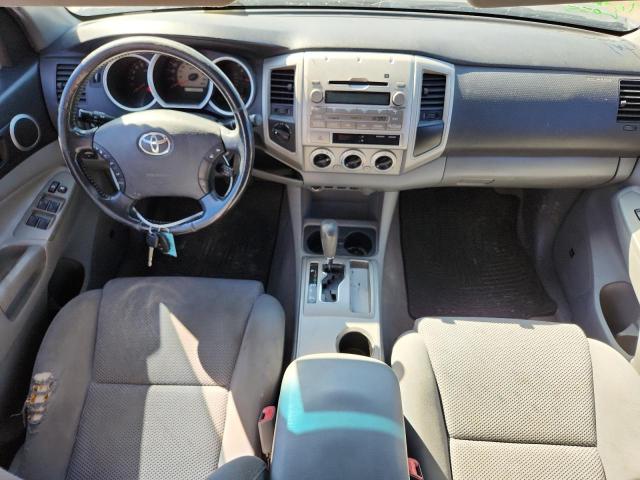 5TELU4EN2AZ689540 - 2010 TOYOTA TACOMA DOUBLE CAB GRAY photo 8