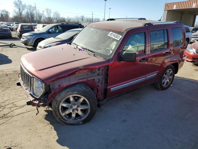 1J4PN5GK9BW502987 - 2011 JEEP LIBERTY LIMITED RED photo 1