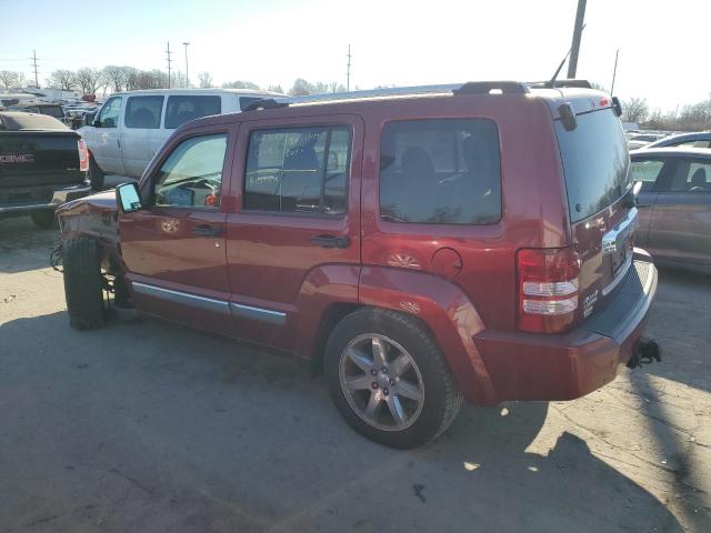 1J4PN5GK9BW502987 - 2011 JEEP LIBERTY LIMITED RED photo 2