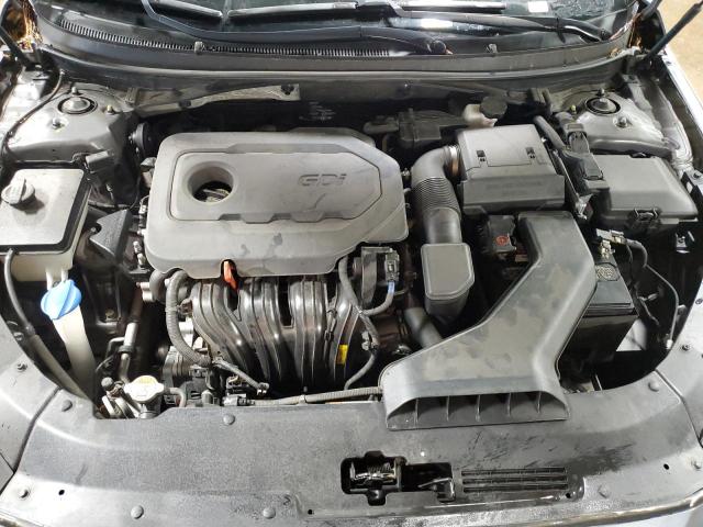 5NPE24AF0JH656147 - 2018 HYUNDAI SONATA SE GRAY photo 11