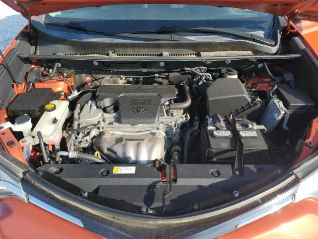 2T3RFREV5GW494859 - 2016 TOYOTA RAV4 XLE ORANGE photo 12