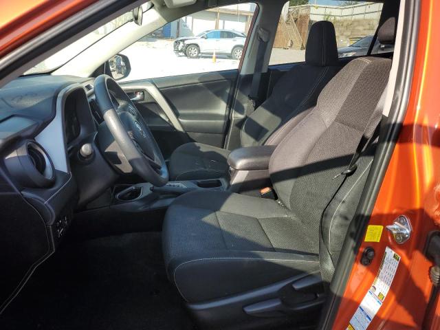 2T3RFREV5GW494859 - 2016 TOYOTA RAV4 XLE ORANGE photo 7