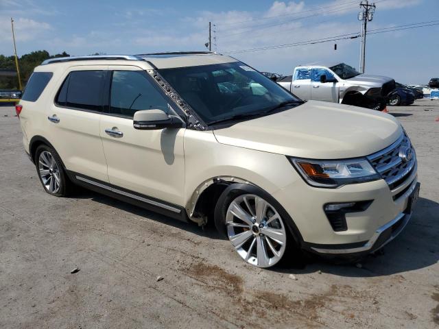 1FM5K8F87JGA17829 - 2018 FORD EXPLORER LIMITED Bej foto 4