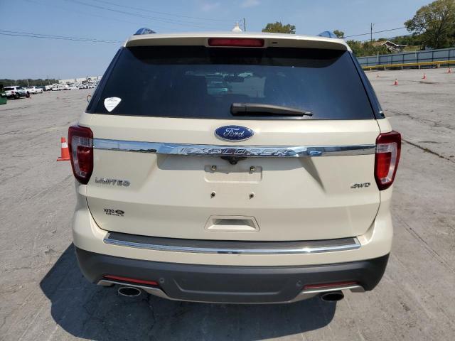 1FM5K8F87JGA17829 - 2018 FORD EXPLORER LIMITED Bej foto 6
