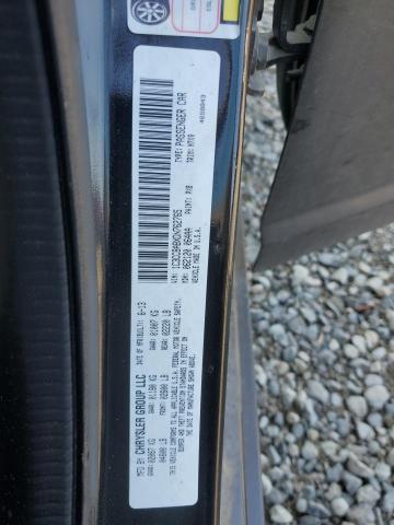 1C3CCBABXDN762765 - 2013 CHRYSLER 200 LX BLACK photo 12