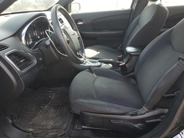1C3CCBABXDN762765 - 2013 CHRYSLER 200 LX BLACK photo 7