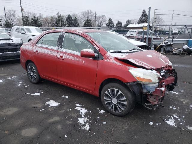 JTDBT923871079191 - 2007 TOYOTA YARIS RED photo 4