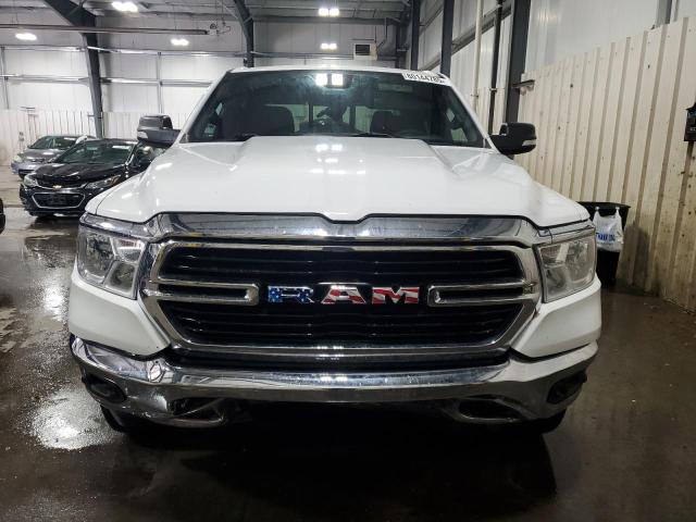1C6SRFFT0KN840229 - 2019 RAM 1500 BIG HORN/LONE STAR WHITE photo 5