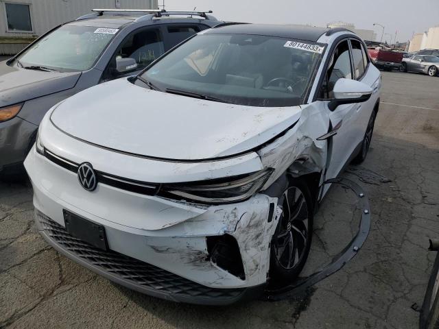 WVGTMPE22MP047284 - 2021 VOLKSWAGEN ID.4 PRO S თეთრი ფოტო 1