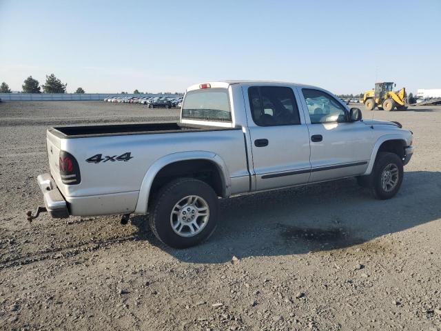1D7HG48N83S124490 - 2003 DODGE DAKOTA QUAD SLT Srebrny zdjęcie 3