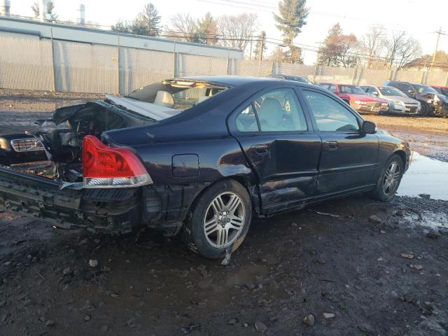 YV1RS592672619942 - 2007 VOLVO S60 2.5T BLACK photo 3