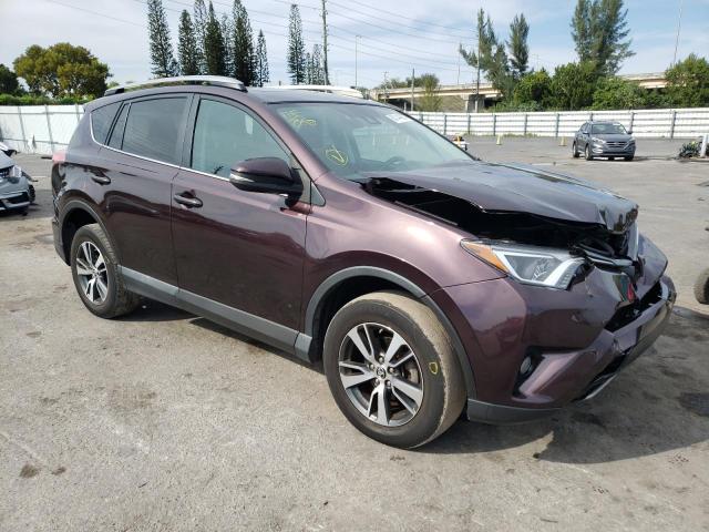 2T3WFREV3HW398992 - 2017 TOYOTA RAV4 XLE PURPLE photo 4