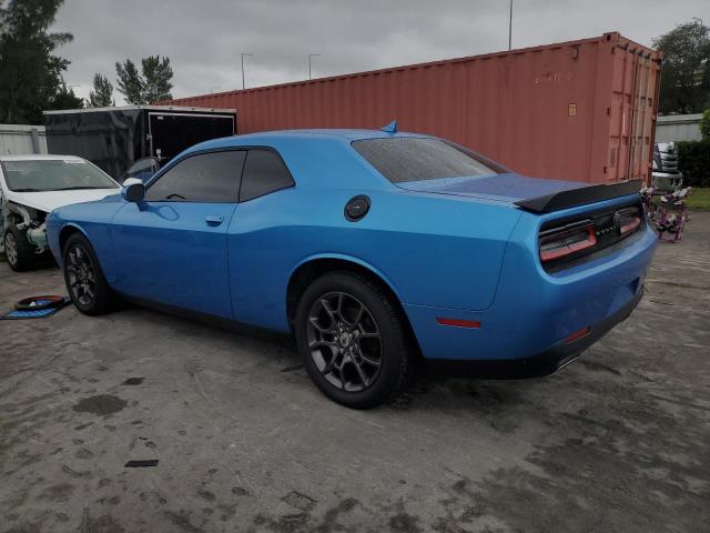 2C3CDZGGXJH316077 - 2018 DODGE CHALLENGER GT BLUE photo 2