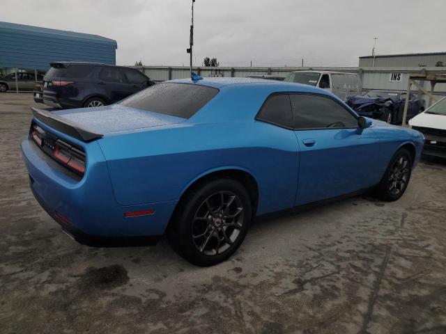 2C3CDZGGXJH316077 - 2018 DODGE CHALLENGER GT BLUE photo 3