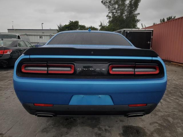 2C3CDZGGXJH316077 - 2018 DODGE CHALLENGER GT BLUE photo 6