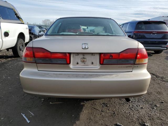 1HGCG56462A119119 - 2002 HONDA ACCORD LX GOLD photo 6