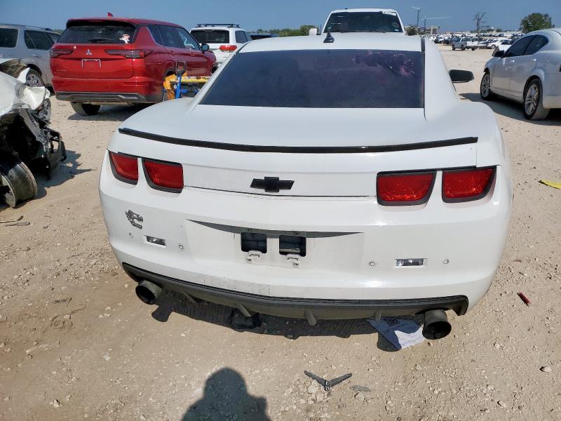 2G1FC1ED6B9100091 - 2011 CHEVROLET CAMARO LT Blanc photo 6
