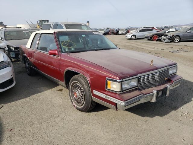 1G6CD1151J4246571 - 1988 CADILLAC DEVILLE BURGUNDY photo 4