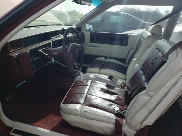 1G6CD1151J4246571 - 1988 CADILLAC DEVILLE BURGUNDY photo 7