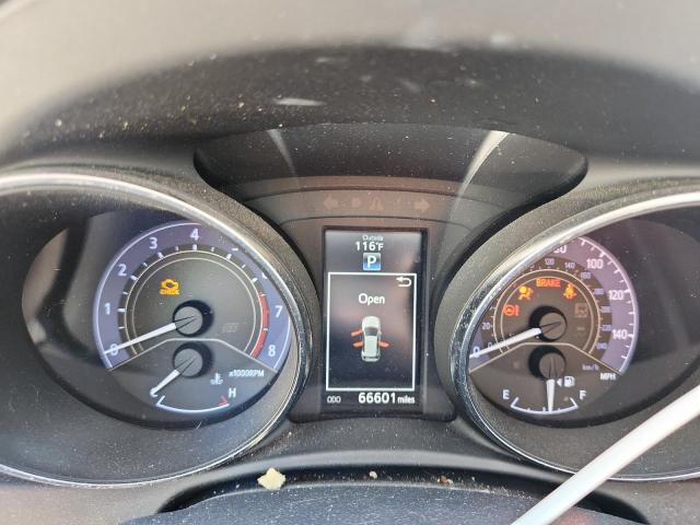 JTNKARJEXHJ527808 - 2017 TOYOTA COROLLA IM Қызыл фото 9