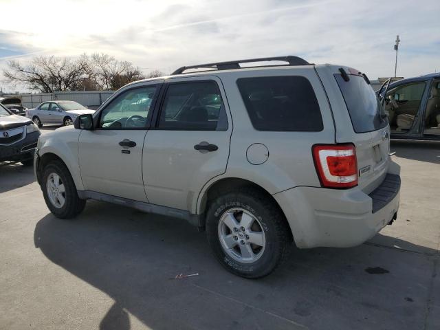 1FMCU03G39KA57610 - 2009 FORD ESCAPE XLT BEIGE photo 2