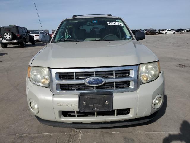 1FMCU03G39KA57610 - 2009 FORD ESCAPE XLT BEIGE photo 5